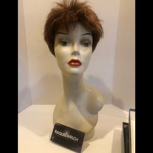 Great boy cut.....Punky.....Auburn mist color.....